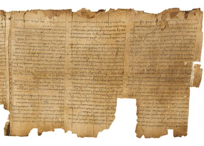 The Temple Scroll by Unbekannt Unbekannt